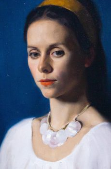 Portrait Painting in Oil using Sight Size Method